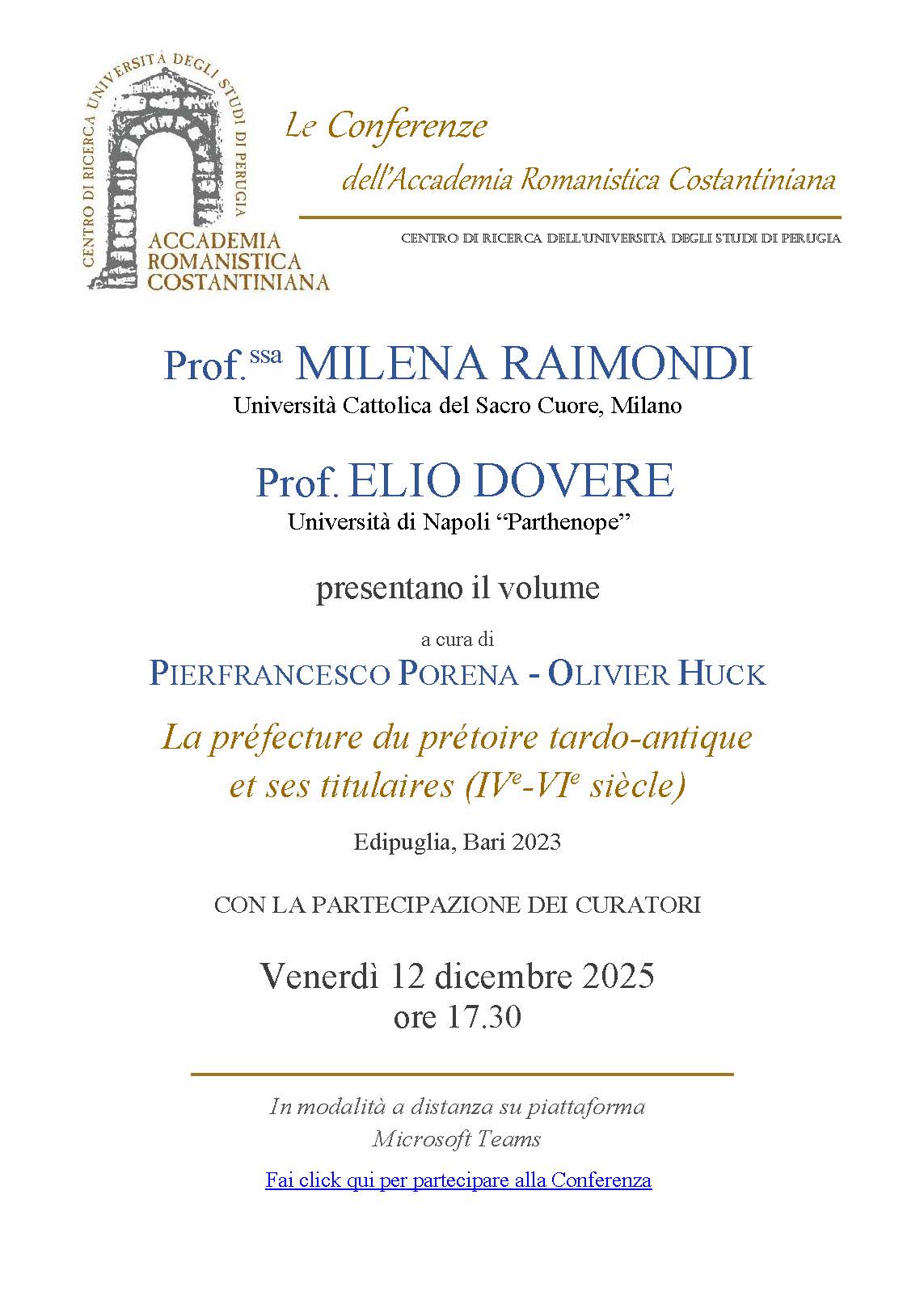 le conferenze dellarc 12.12.2025